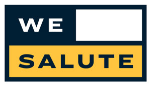 We Salute Logo