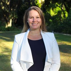 A woman smiling Headshot