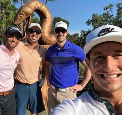 friends at the snake pit