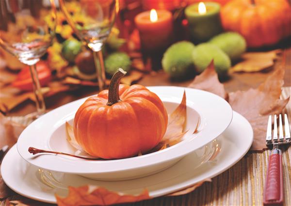 Pumpkin on Plate
