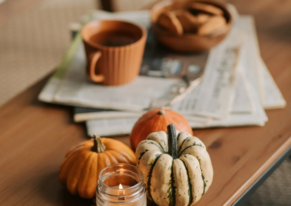 Pumpkin on Plate