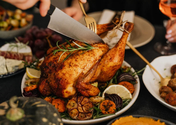 thanksgiving and autumn meal