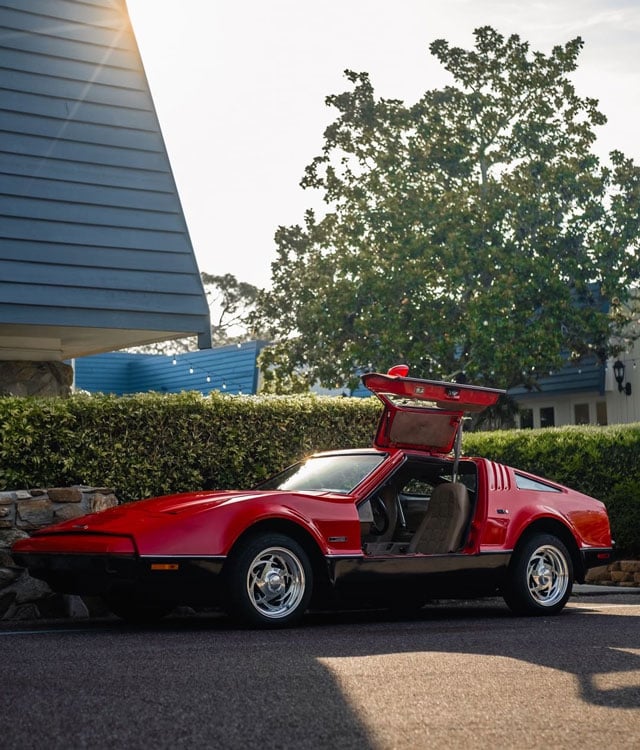 a photo of a vintage car