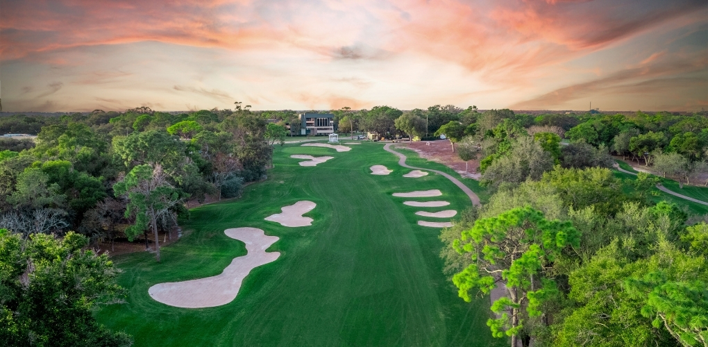 Hole 18 Sunset