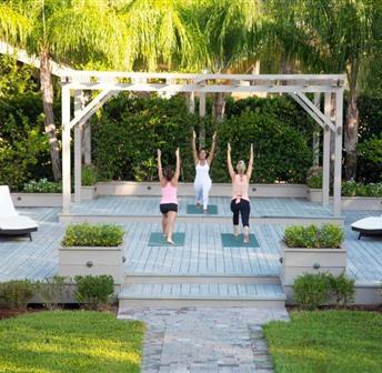 Yoga on the Spa Terrace